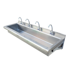 掛牆式幼兒園洗手池洗碗池學校水槽食堂水池洗手盆單槽商用不鏽鋼