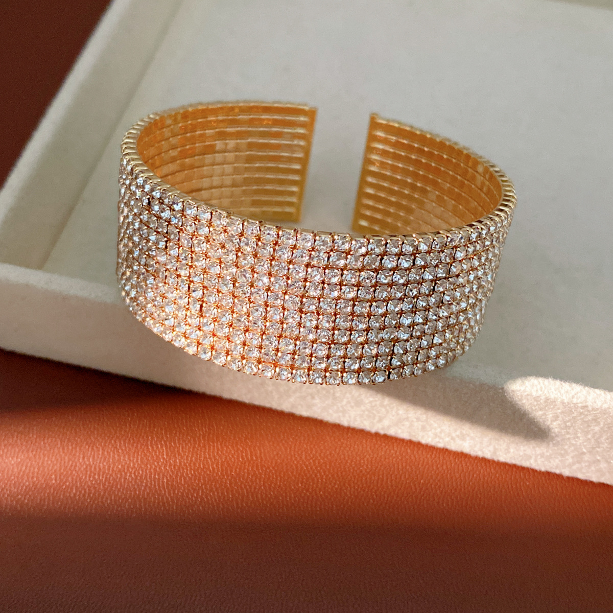 Pulsera - dorada - blanca