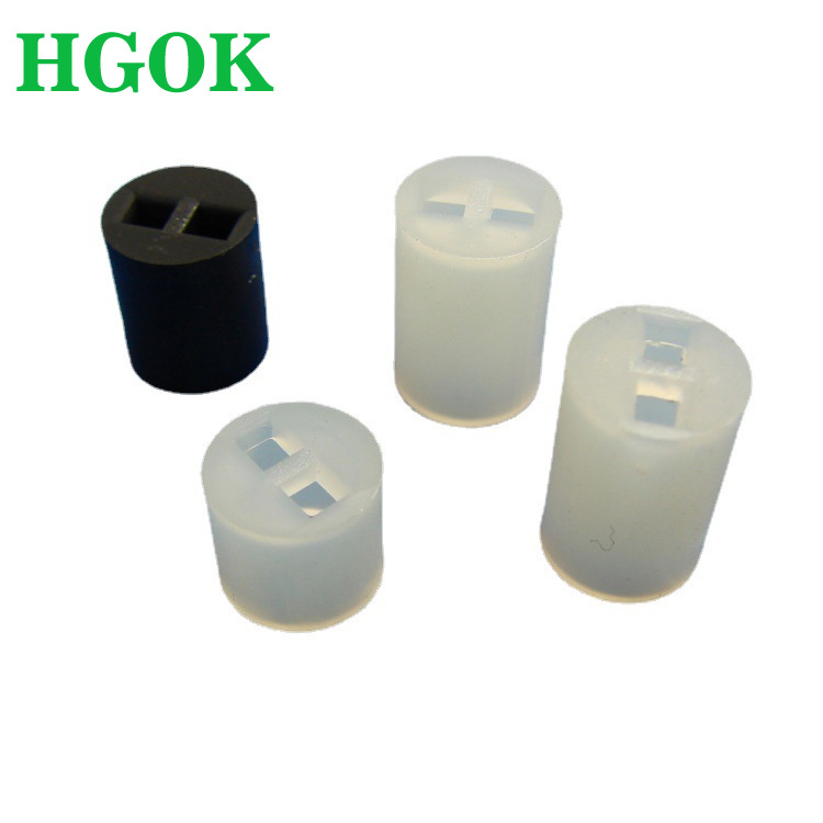 LED灯柱方孔间隔柱尼龙Φ7外径绝缘塑胶隔离柱 发光二极管灯柱