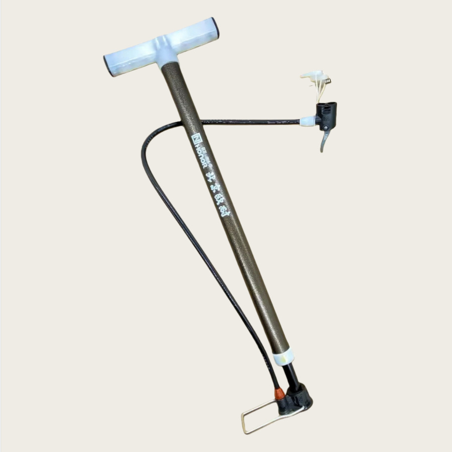 Ounai JY02A piso bicicleta bomba hogar alta presión pedal baloncesto bomba de aire montar accesorios