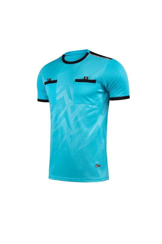 2026 Football Referee Uniform Set Short-Sleeved Shorts Men's Sweat-Absorbent Breathable Competition Referee Equipment New Football Referee