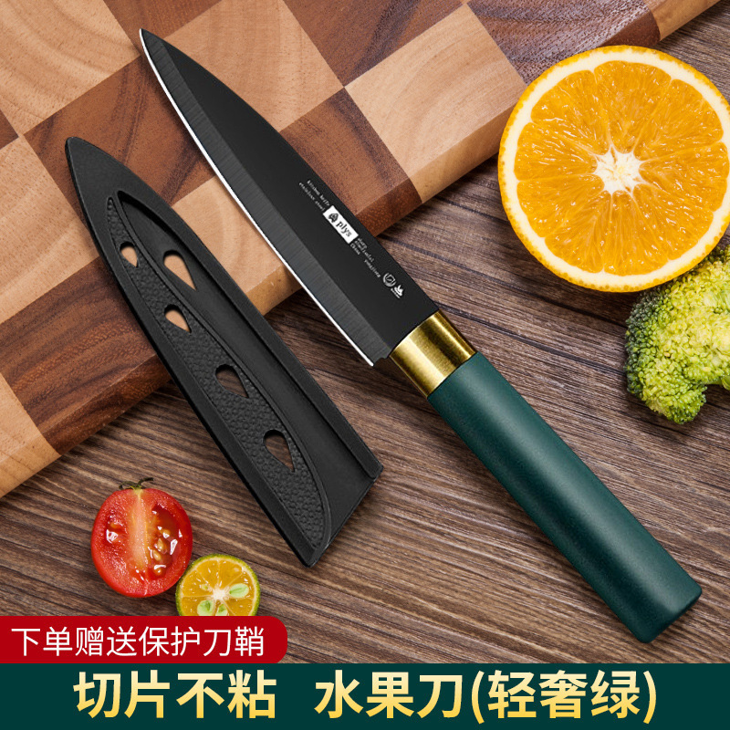 Al por mayor cuchillo de frutas alemán cuchillo de corte de frutas casero cuchillo de corte de melón conjunto de cuchillo de peeling dormitorio para estudiantes