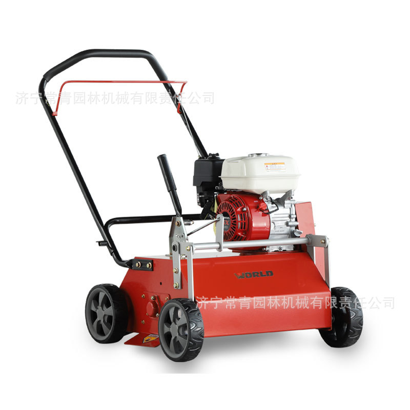 沃得WORLD草坪养护系列20寸梳草机RSE20-BS50草坪梳理机GX160动力
