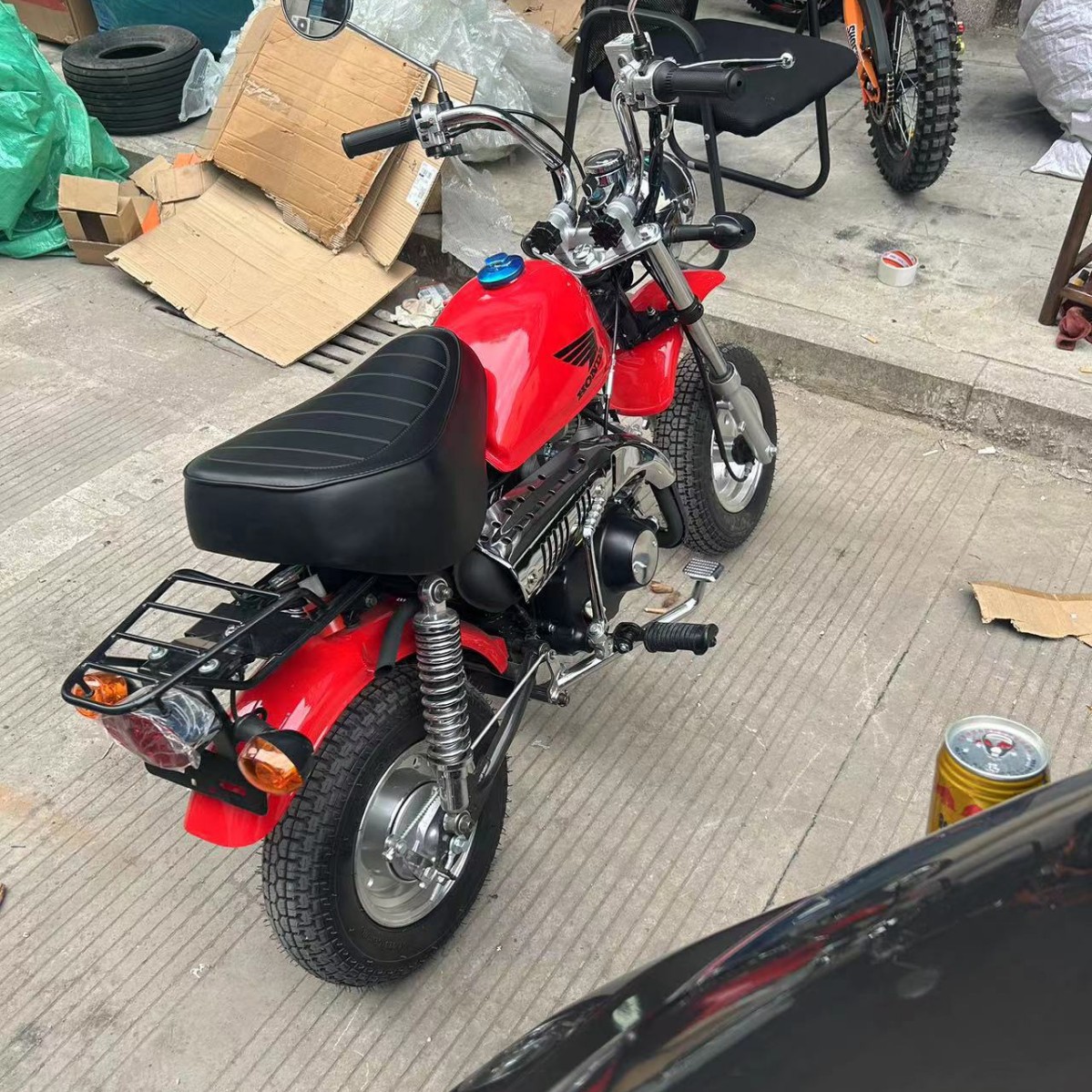 工厂生产125cc猩猩小猴子摩托车复古休闲车越野小高赛Monkey Moto