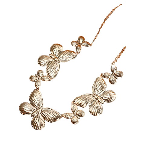 Sweet and Cool Style Butterfly Decoration Waist Chain for Women - New Summer JK Uniform Accessory - Versatile Belt - Korean Version - Simple Ins Style