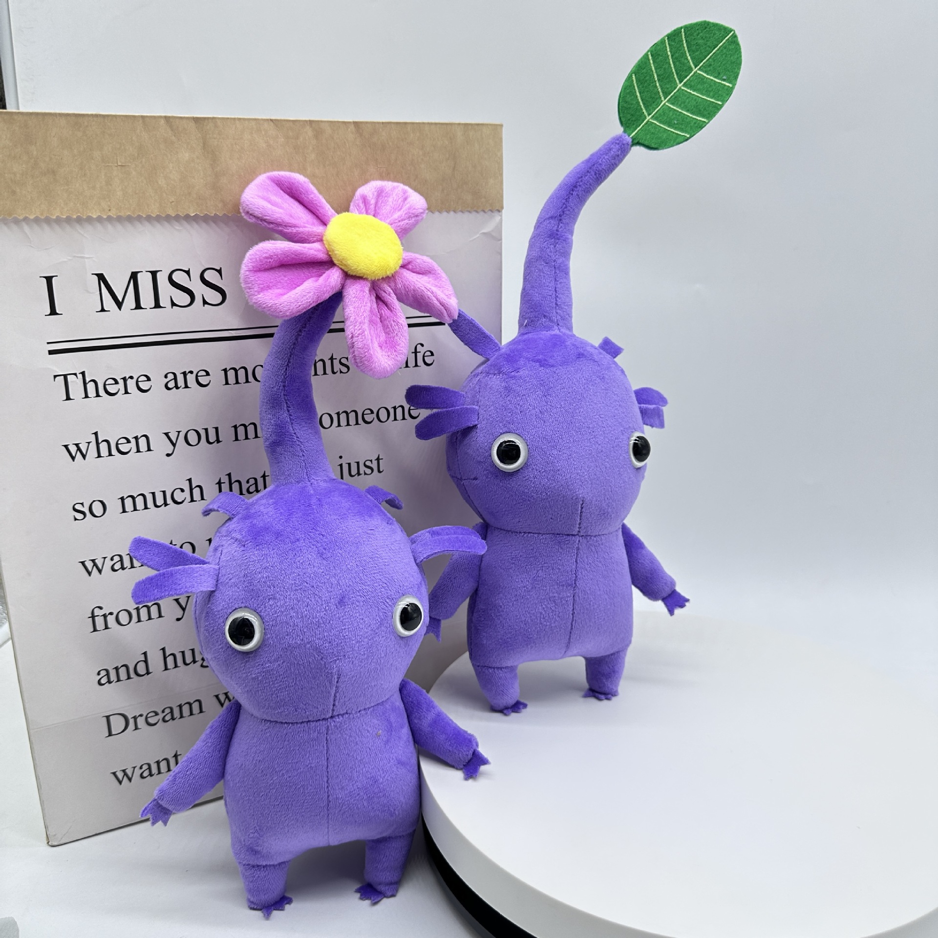 Sdoganamento transfrontaliero viola pikmin peluche ghiaccio pikmin 4 peluche bambola giocattolo_voghion.com