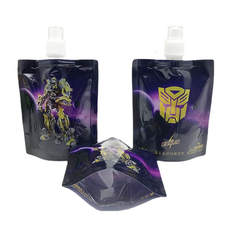 厂家生产制作液体吸嘴袋便携携带户外包装袋饮料果汁复合塑料材质