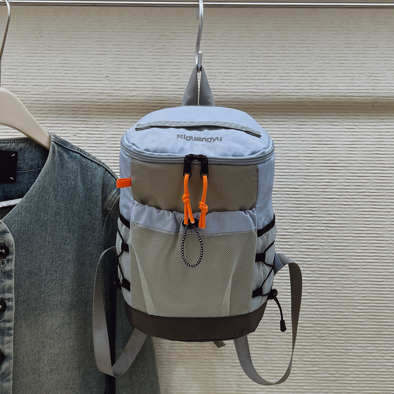 Mochila de Senderismo y Montañismo de Nylon Transpirable para Deportes al Aire Libre