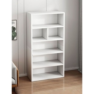 Storage Rack Bookshelf Floor-Standing Multi-Layer Simple Wall Storage Cabinet Home Storage Cabinet Living Room Bedroom Student Bookcase