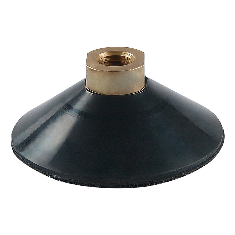 Disco de molienda de agua placa pegajosa película de pulido de piedra arco de goma en forma de cuenco amoladora angular conjunta de molienda esférica base de lechón autoadhesiva