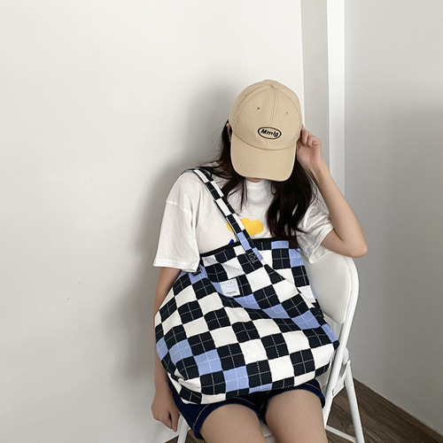 Egyptian/ New Retro Large Capacity Tote Bag for Women  Instagram Student Versatile Backpack Shoulder Bag