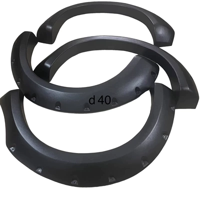 riveted widened wheel arches, Wheel eyebrow