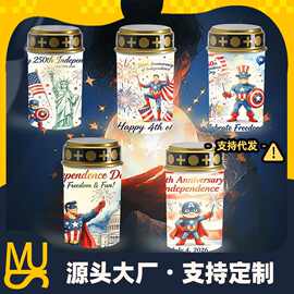 独立日动漫周边太阳能LED蜡烛美国250周年卡通诙谐印刷地插墓地灯