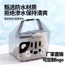 游泳健身防水收纳袋衣物干湿分离大容量束口袋户外便携旅行洗漱包