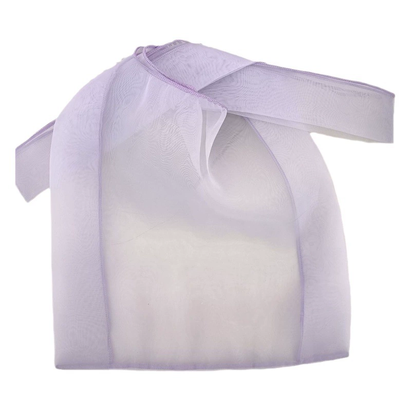 Фабрика поставляет свежую органзу жилет сумка матовая пряжа наручная сумка простая прозрачная сумка