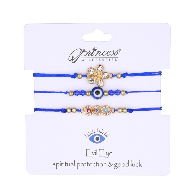 Lucky Evil Eye Red String Bracelet Protection Jewelry Minimalist_voghion.com