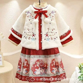 汉服套装;男式汉服;童套装