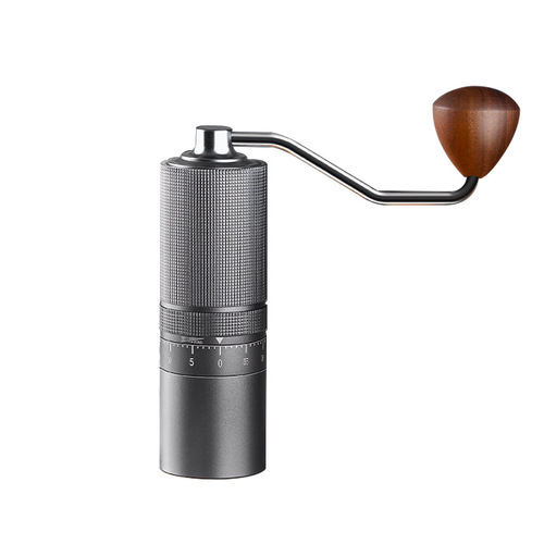 Externally adjustable hand grinder steel core seven-star household coffee grinder outdoor portable coffee grinder cross-border
