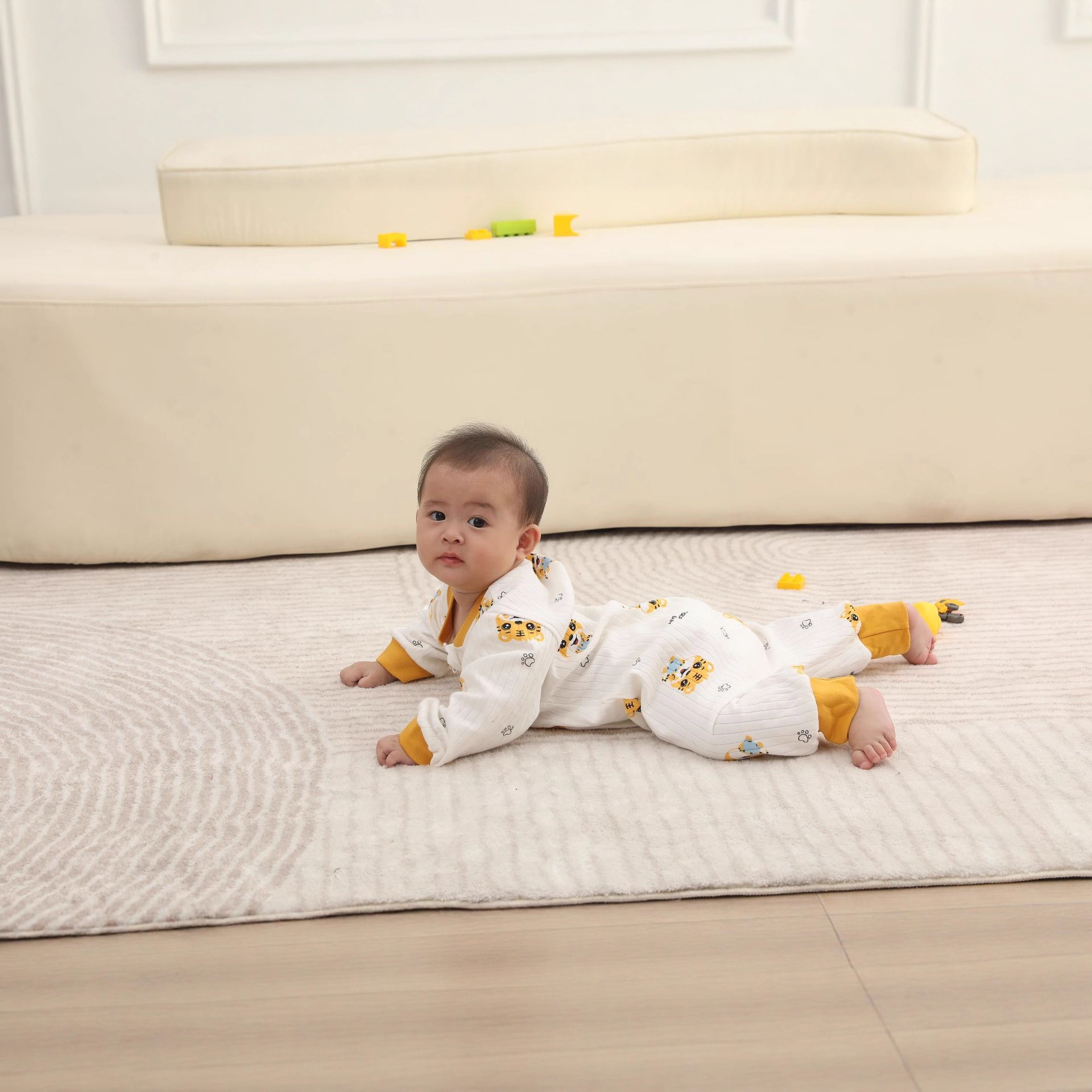 2026 Baby Pure Cotton Sleeping Bag Spring and Autumn Class a Baby Four-Season Cotton Split-Leg Children's Anti-Kick Sleep Aid