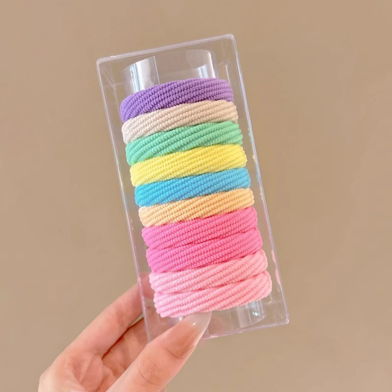 Cabeza de cola de caballo alta cuerda de cabello de mujer red red 2025 nuevo anillo de cabello de cabello de alta elasticidad duradero para adultos