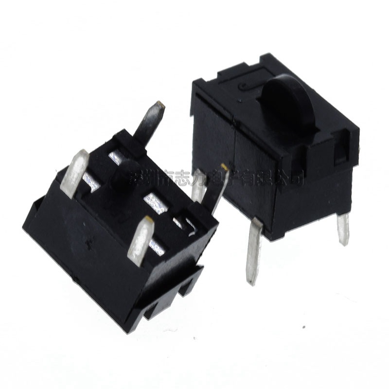 KFC-V-104R相机开关 限位开关 检测开关 四脚插件 有柱按键开关