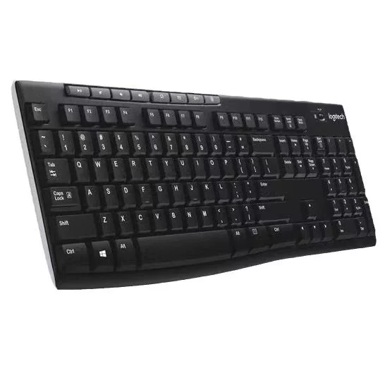 Новый оригинальный аутентичный Logitech K270 один -ключ офис офис домашний компьютер 104 клавиатура стандартная клавиатура