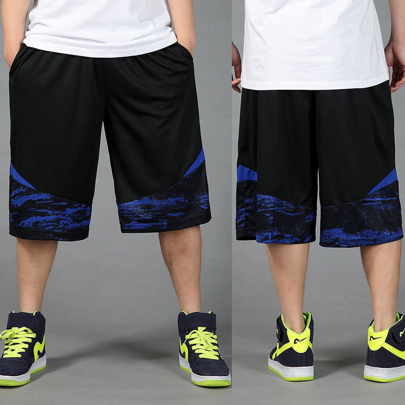 Summer Large Size Men's Plus Size Plus Size Loose Pants Sports Casual Shorts Street Hip-Hop Basketball Pants Summer Large Size Men's Plus Size Plus Size Loose Pants Sports Casual Shorts Street Hip-Hop Basketball Pants
