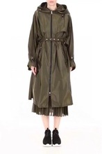 南油高端女装冬季棕色纯色韩直筒型翻领东大门长袖气质通勤大衣