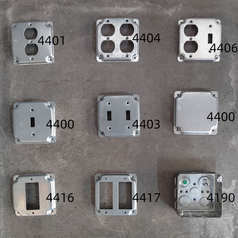 Berklin American standard galvanized panel power socket base junction box switch industrial wind American UL certification
