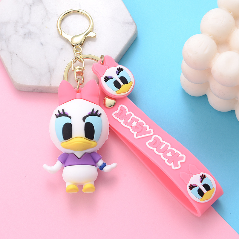 新しいミッキーステッチPVCキーホルダーペンダント学生シリコン装飾ギフトオーナメントギフトシート卸売|undefined