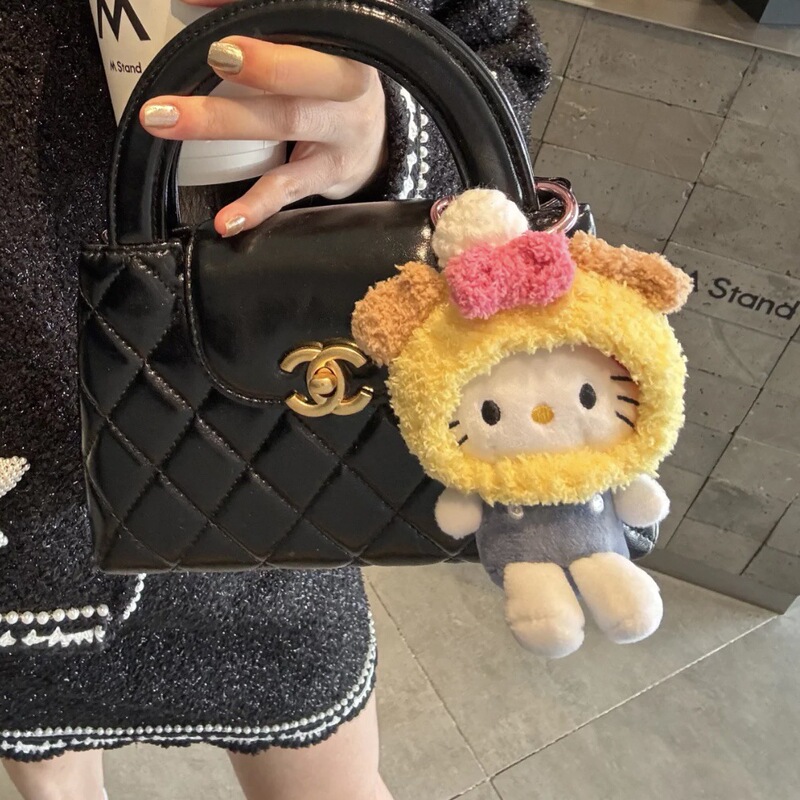 かわいいkitty猫のバッグストラップぬいぐるみのキーホルダー|undefined