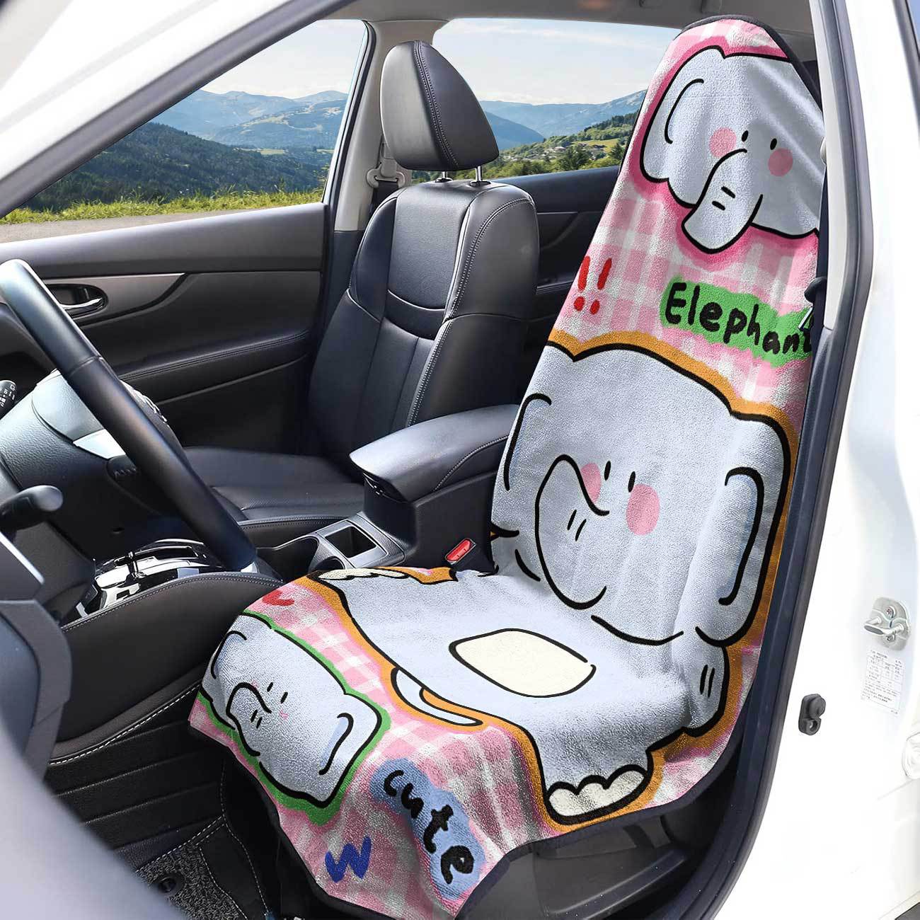 Car seat towel cover front seat protector suitable for gym and exercise, universal for all seasons, car use 44