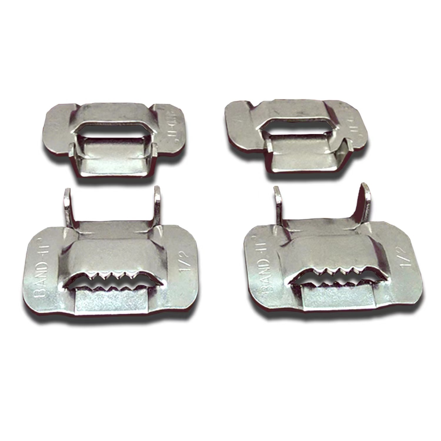 工厂直销的批发不锈钢表扣/牙扣/固定不锈钢扎带和打包带耐用