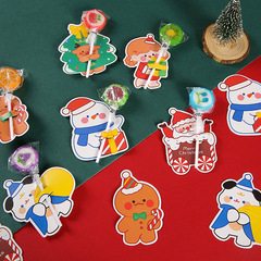 Adorable Candy Decorated Card, Children's INS Cartoon Lollipop Insert Card, Student High-Quality Back-to-School Small Gift