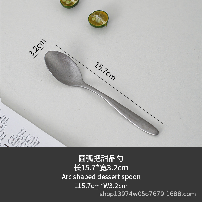15.7*3.2cm 길이의 아크 디저트 스푼