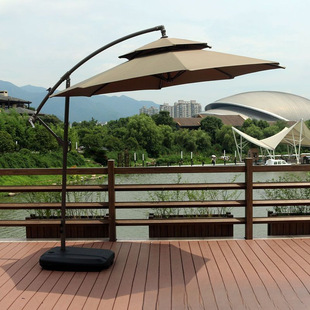 Outdoor Parasol Outdoor Balcony Courtyard Sun Umbrella Terrace Garden Security Guard Arrest Roman Umbrella Outdoor Banana Umbrella