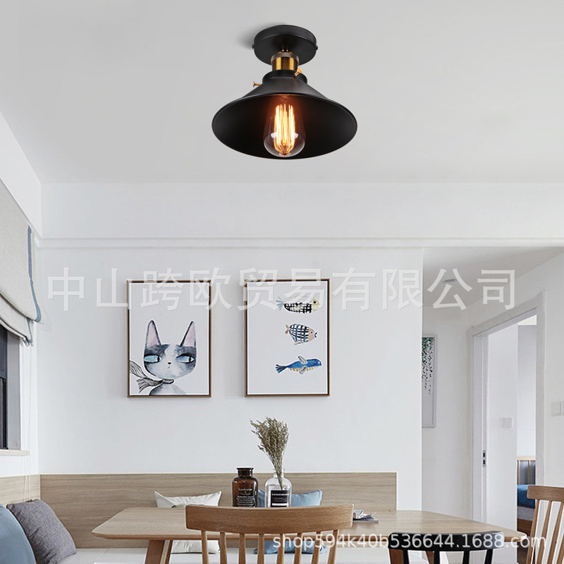 Hat Ceiling Lamp Bedroom Modern Simple Living Room Led Ceiling Lamp Kitchen and Bathroom Aisle Lamp Corridor Chinese Lamps