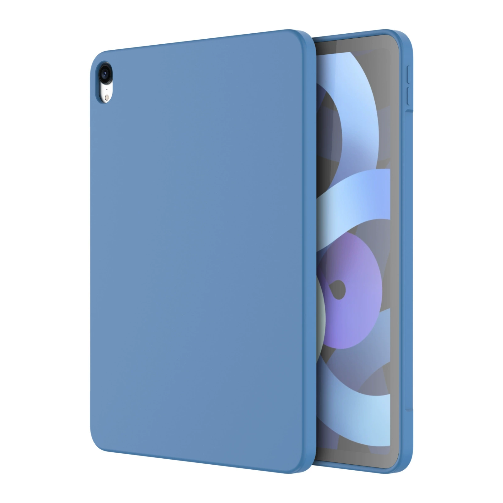 Подходящий защитный чехол из жидкого силикона PRO11 для iPad 2022 IPAD10 всесторонний AIR54 антигиб 12.9 антипадение чехол 10.2