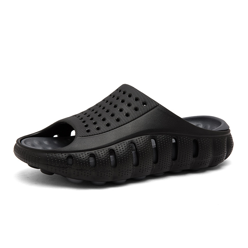 Unique Stylish Thick-Soled Outdoor Sports And Leisure Couple's Massage Soft-Soled Slide Top Quality Sandals For Men_voghion.com
