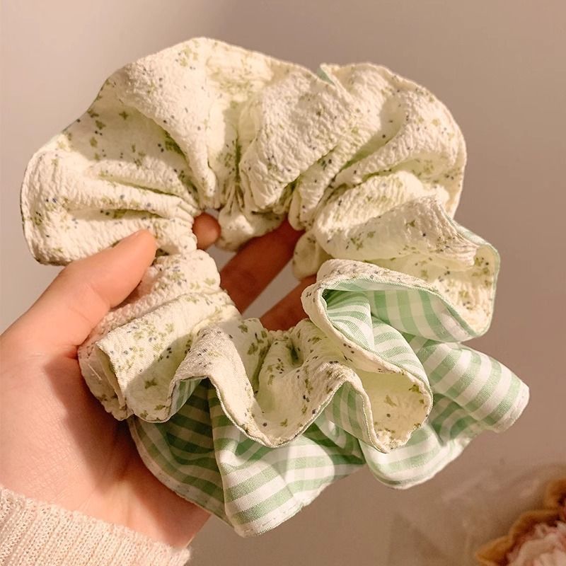 5#녹색 꽃무늬 작은 허리 약 13cm