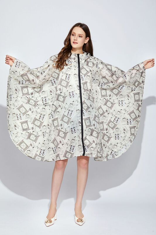 クロスボーダー日本K15防水輸出軽薄カップルファッション男女兼用ポンチョ2025新作レインコートK29|undefined