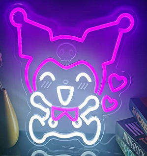 アニメーション LED ネオンライトゲーム装飾ライトクロミシナモンドッグ雰囲気ライトライトサインカスタマイズのための国境を越えた特別供給|undefined