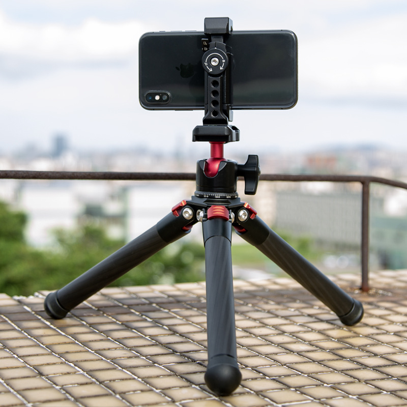 Amazon popular 360 grados de fotografía horizontal y vertical de liberación rápida clip de teléfono móvil Manji Ke-201 metal botas frías clip de teléfono móvil