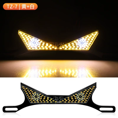 Flashing Devil Eye Modified Universal | Other lights - triangular-light-white-yellow-flashes