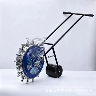 现货批发手推玉米播种机高粱大豆精播机小颗粒芝麻谷子可调点播机