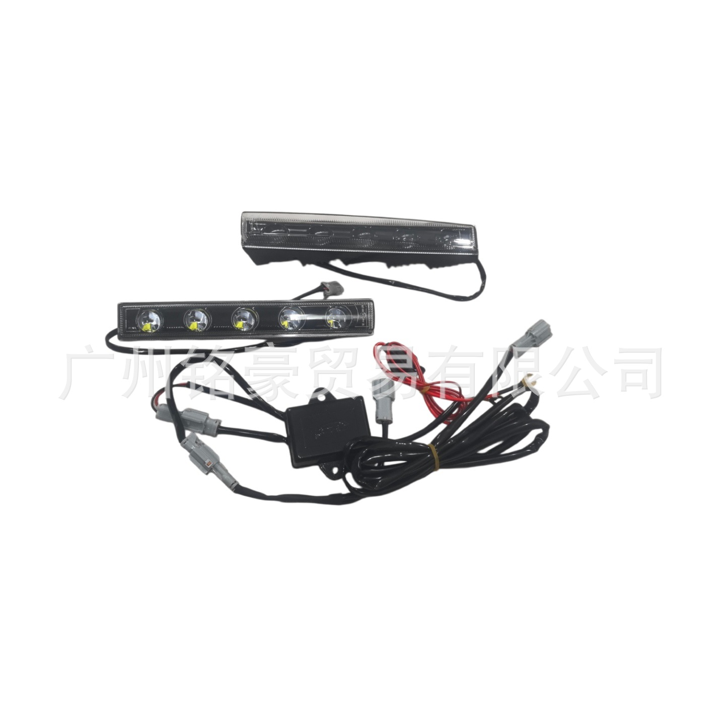 Suitable for Mercedes-Benz G-Class g500g63g350g400g55 modified headlight frame, blackened LED daytime running lights