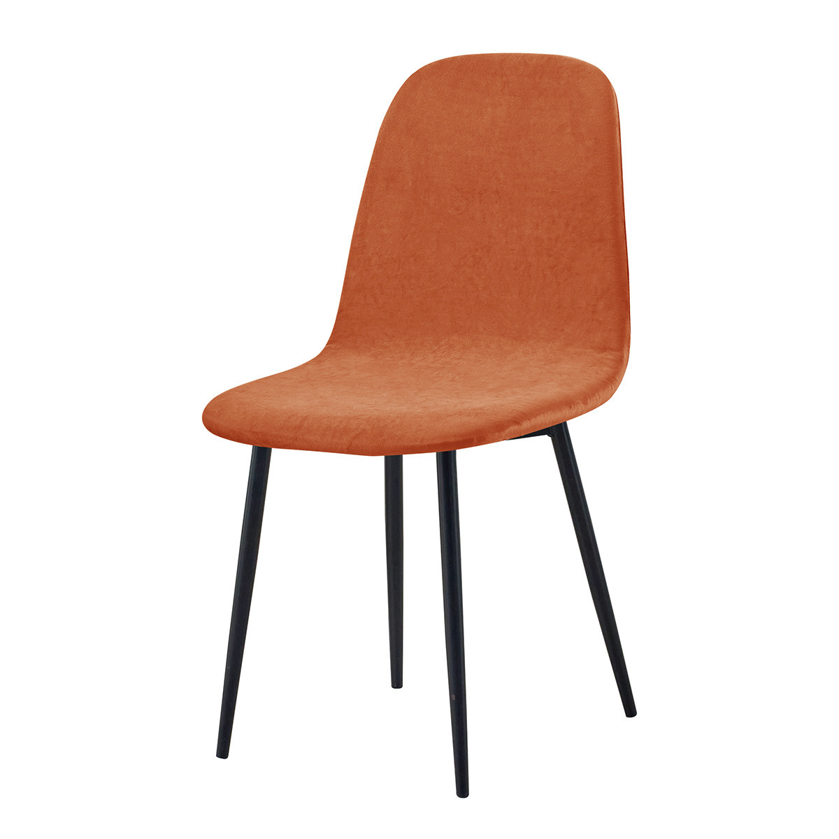 Funda para Silla de Comedor Semicircular de Terciopelo de Zorro Plateado, Transpirable, Antipolvo, para Hogar y Hotel image 21