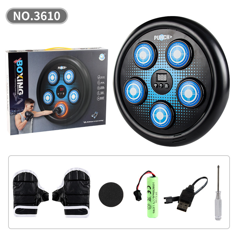 3610 5 teclas de música de boxeo objetivo 825g