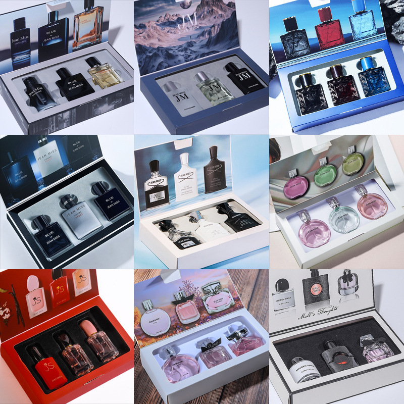 Cross-border Explosions Men's Cologne suit High-end Sense Lasting Fragrance Vietnam Women's Perfume Gift Box Wholesale Factory