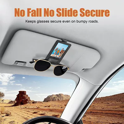 Photo Storage for Sunglasses, Car Glasses Clip/Bill Clip